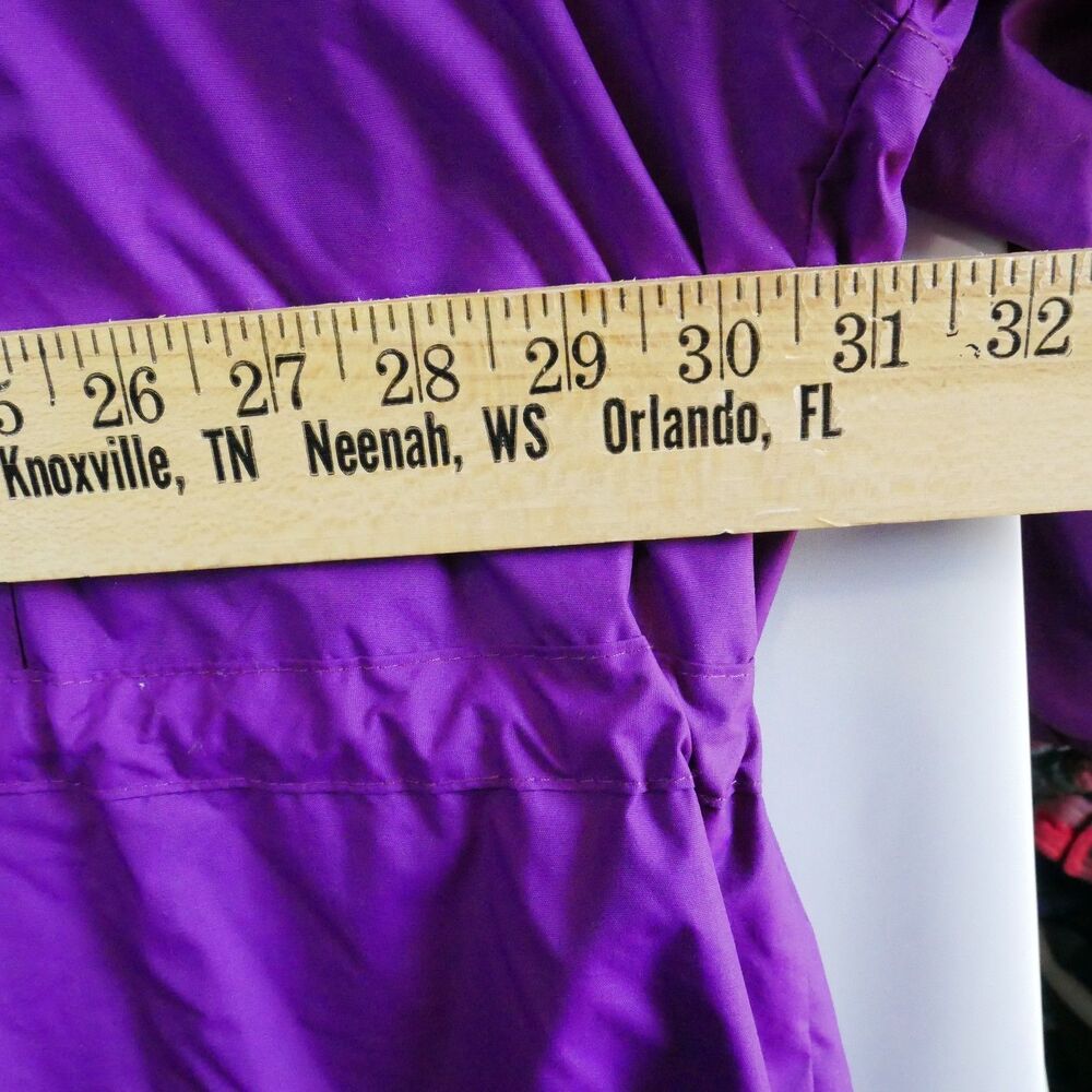 Woman Within Purple Jacket 34/36 4X Front Zip Fleece Lined - Picture 12 of 15